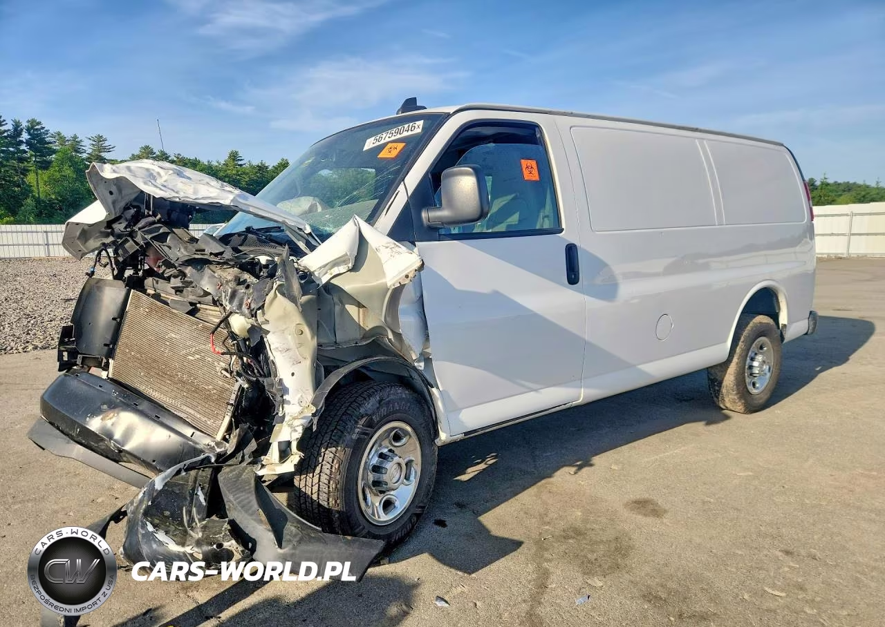 2019 Chevrolet Express G2500 VIN:1GCWGAFP4K1368971 - 1