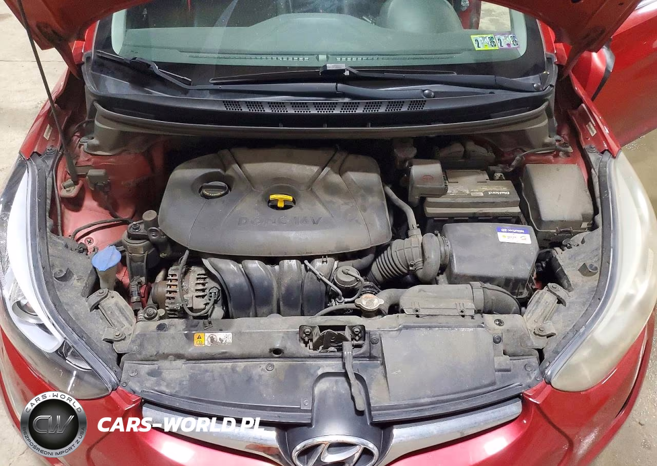 2014 Hyundai Elantra Limited VIN:KMHDH4AE7EU105402 - 11
