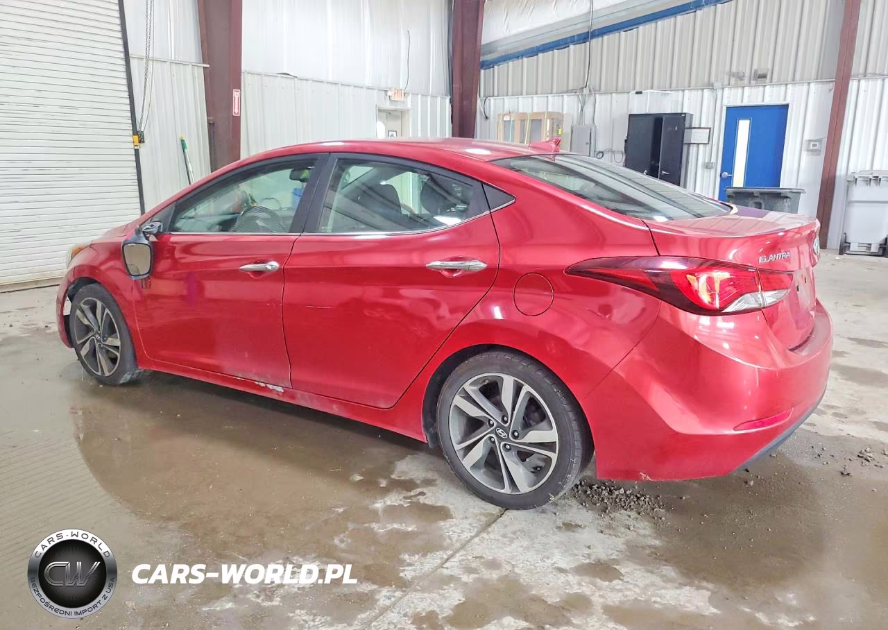 2014 Hyundai Elantra Limited VIN:KMHDH4AE7EU105402 - 2