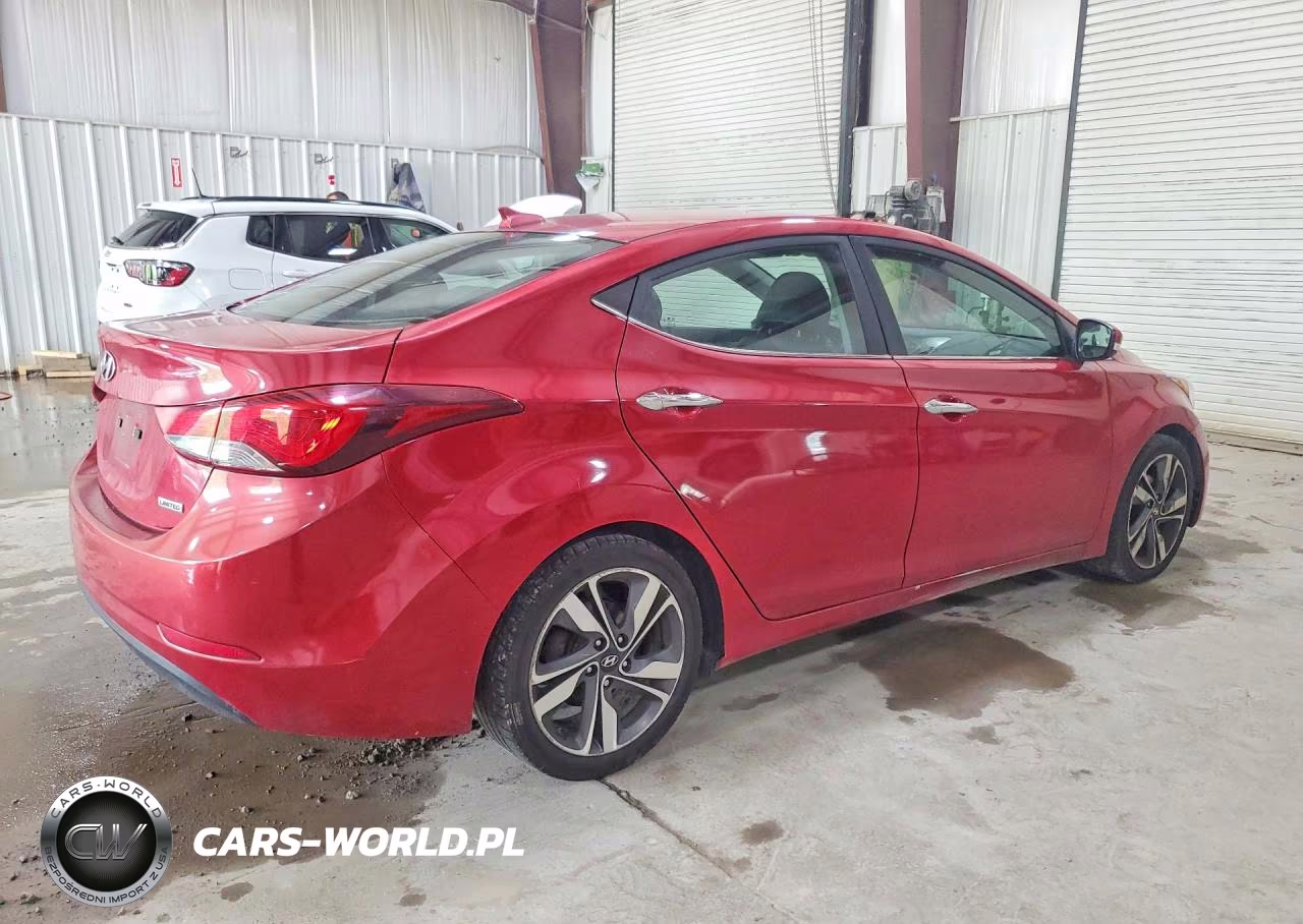 2014 Hyundai Elantra Limited VIN:KMHDH4AE7EU105402 - 3