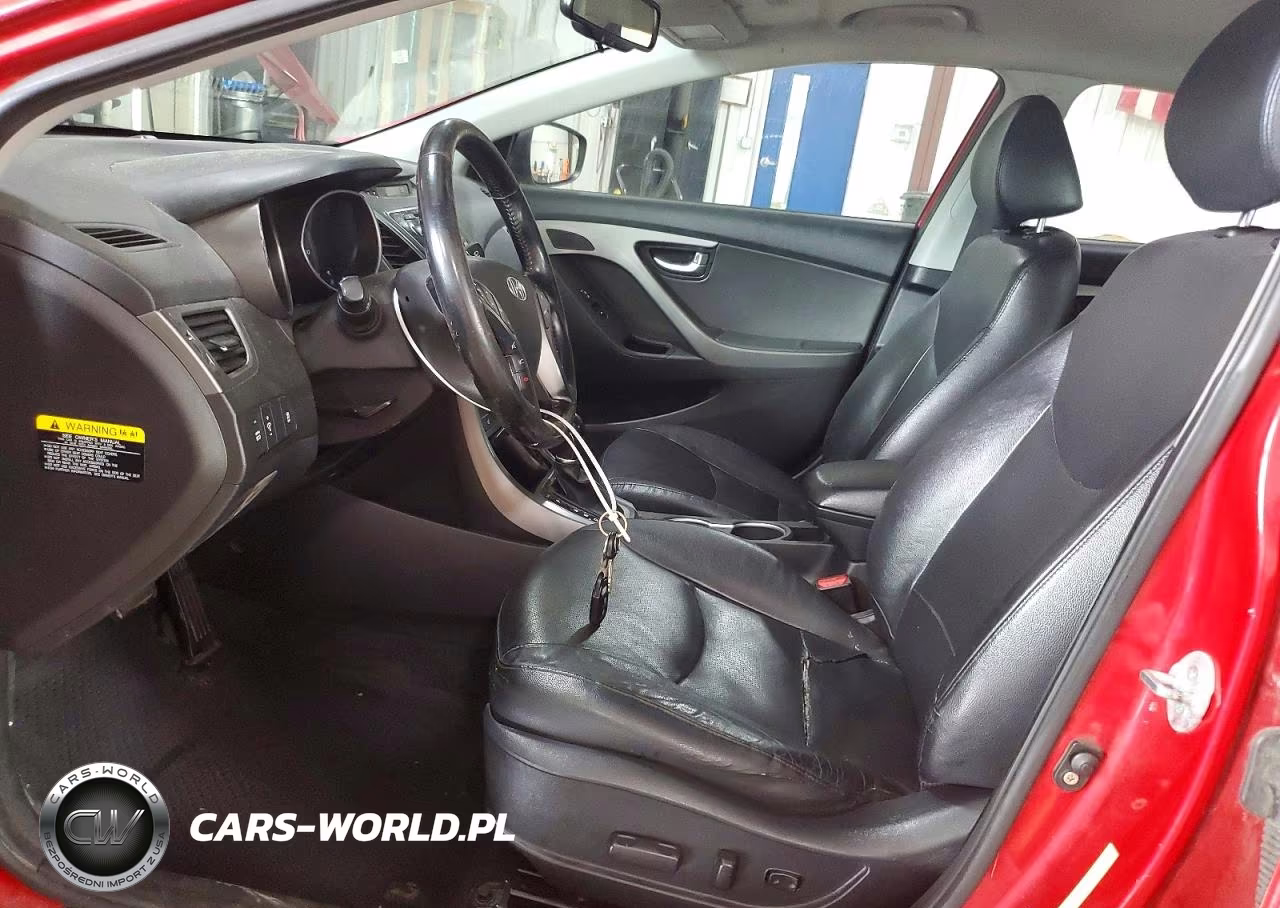 2014 Hyundai Elantra Limited VIN:KMHDH4AE7EU105402 - 7