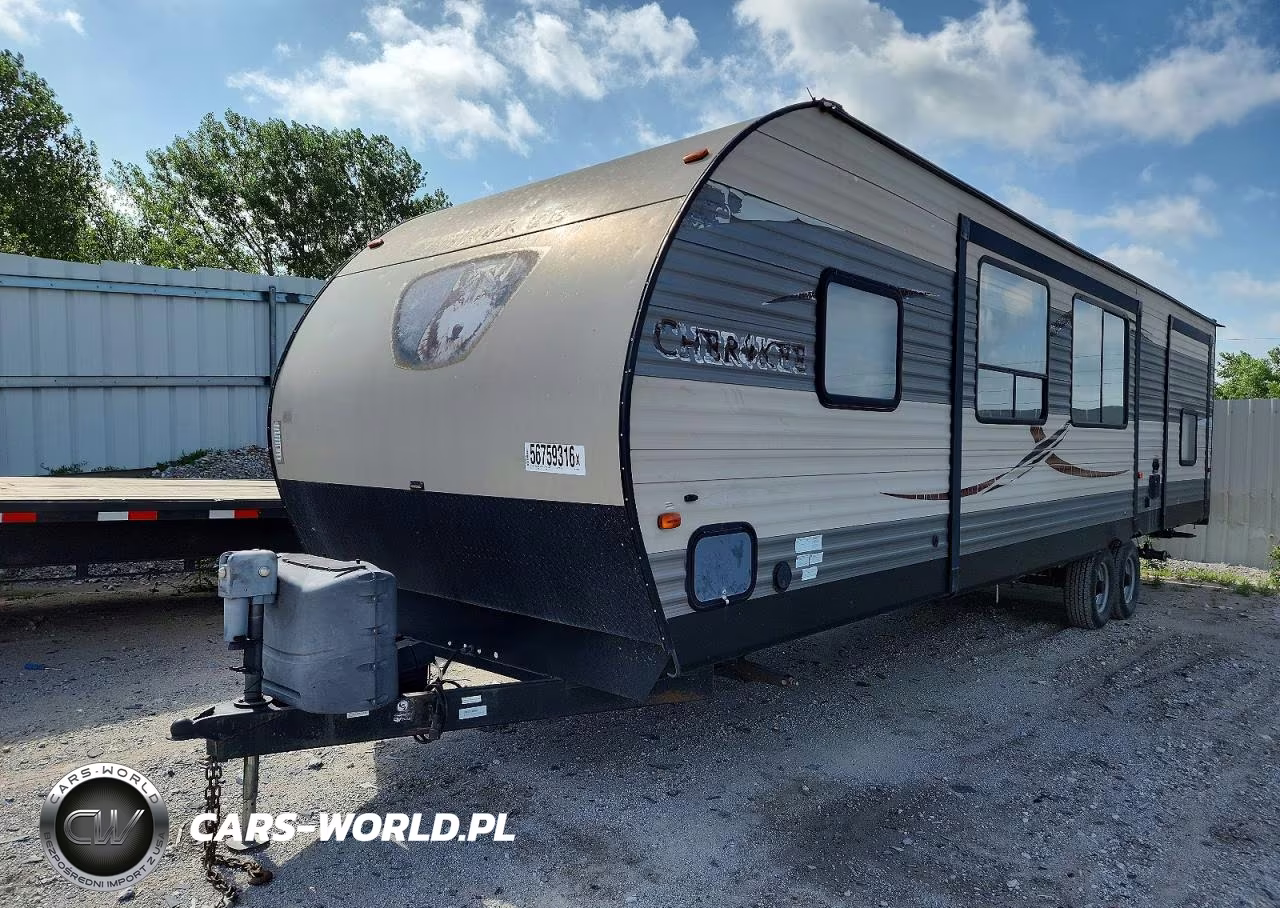 2016 Forest River Cherokee Camper VIN:4X4TCKE25GX121693 - 2