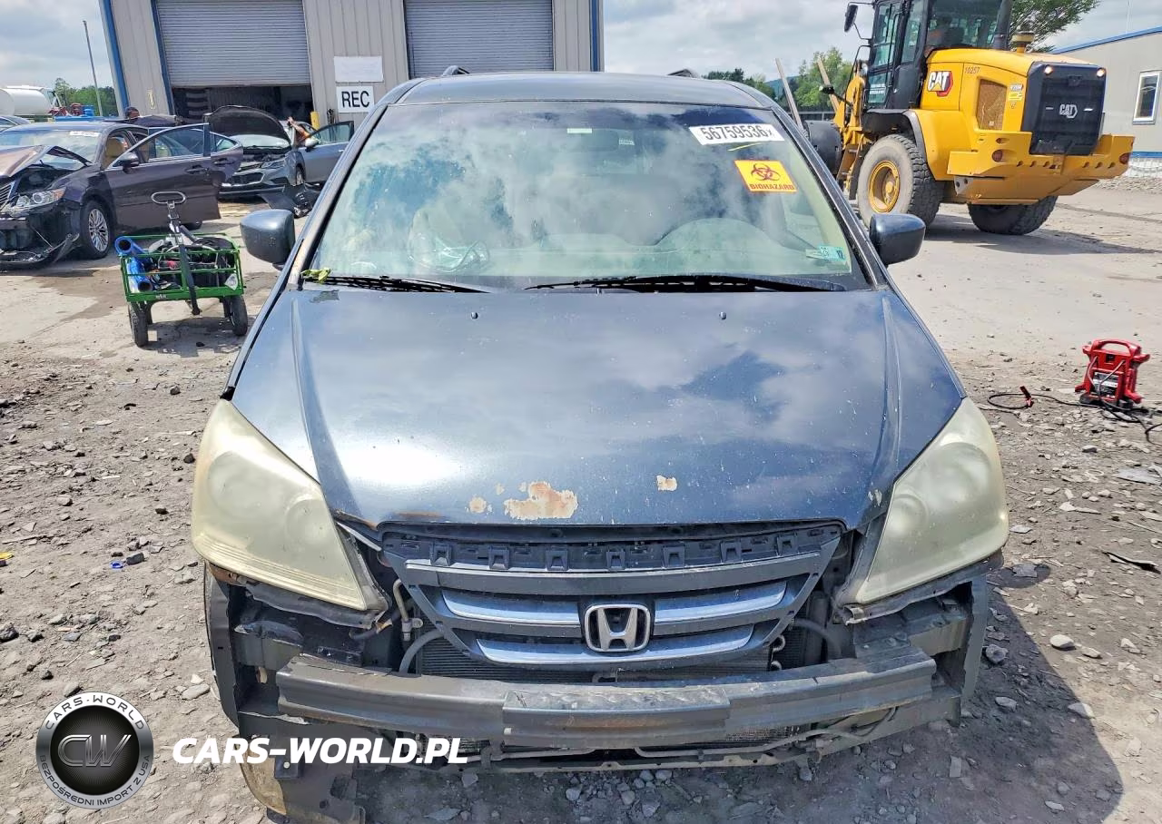 2006 Honda Odyssey Ex VIN:5FNRL38496B452000 - 5