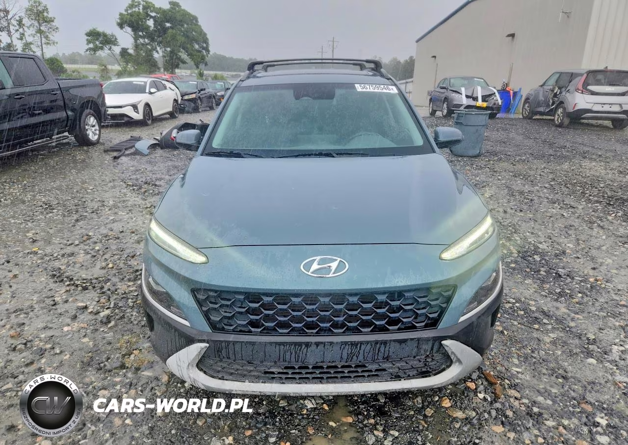 2022 Hyundai Kona Sel VIN:KM8K32AB0NU762610 - 5