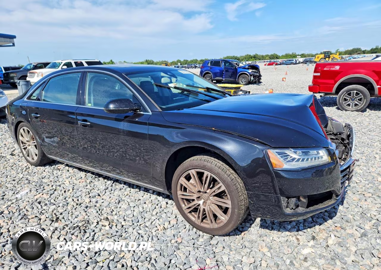 2015 Audi A8 L Quattro VIN:WAU3GAFD8FN016898 - 4