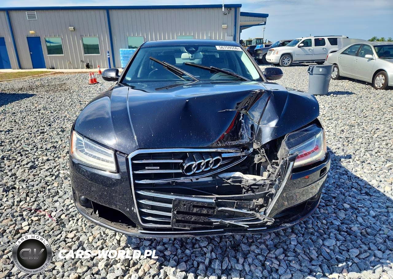 2015 Audi A8 L Quattro VIN:WAU3GAFD8FN016898 - 5
