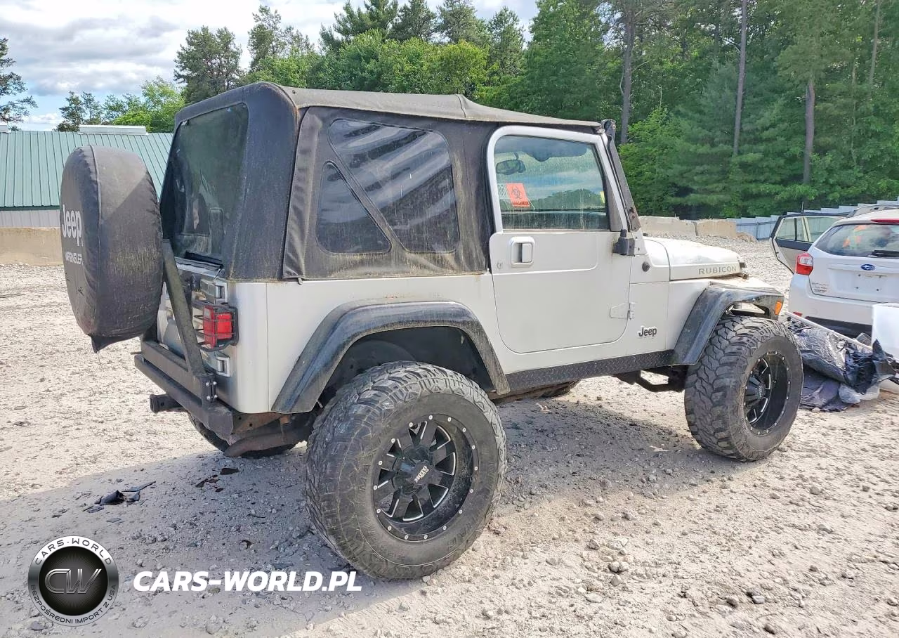 2004 Jeep Wrangler - Tj Rubicon VIN:1J4FA69SX4P713073 - 3