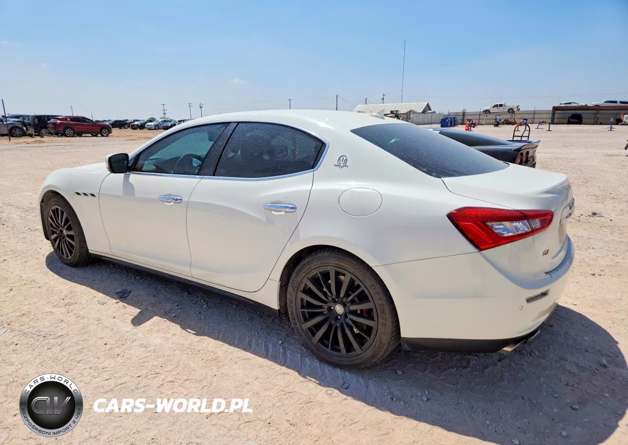 2014 Maserati Ghibli S VIN:ZAM57RTAXE1106530 - 2