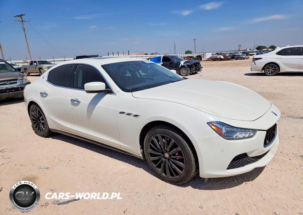 2014 Maserati Ghibli S VIN:ZAM57RTAXE1106530 - 4