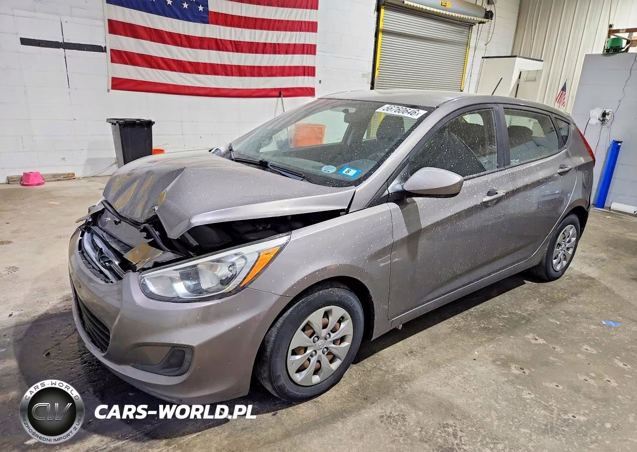 2017 Hyundai Accent Se VIN:KMHCT5AE2HU363122 - 1