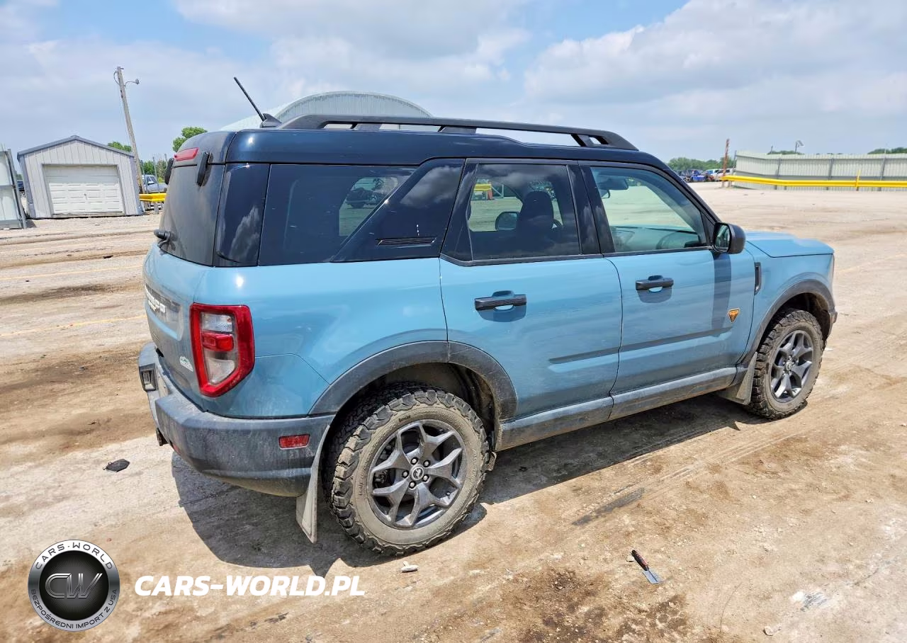 2021 Ford Bronco Sport Badlands VIN:3FMCR9D93MRA47475 - 3