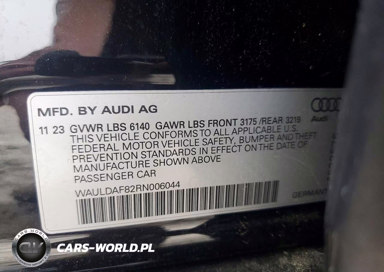 2024 Audi A8 L VIN:WAULDAF82RN006044 - 12