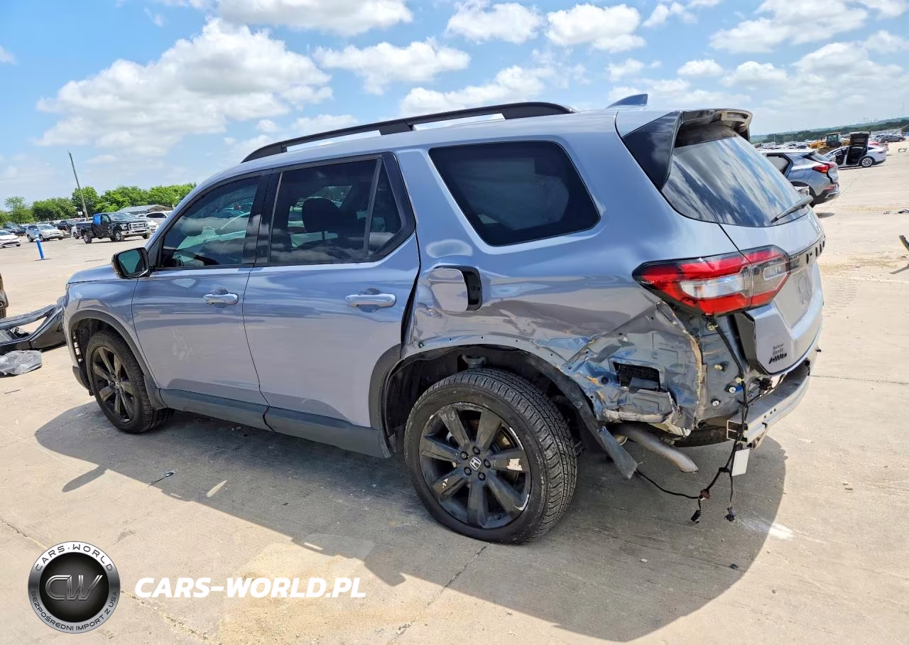 2025 Honda Pilot Black VIN:5FNYG1H91SB074586 - 2