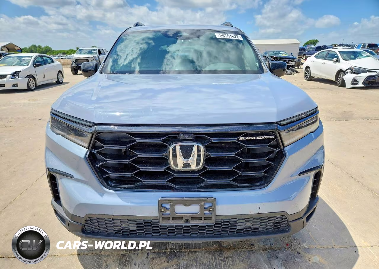 2025 Honda Pilot Black VIN:5FNYG1H91SB074586 - 5