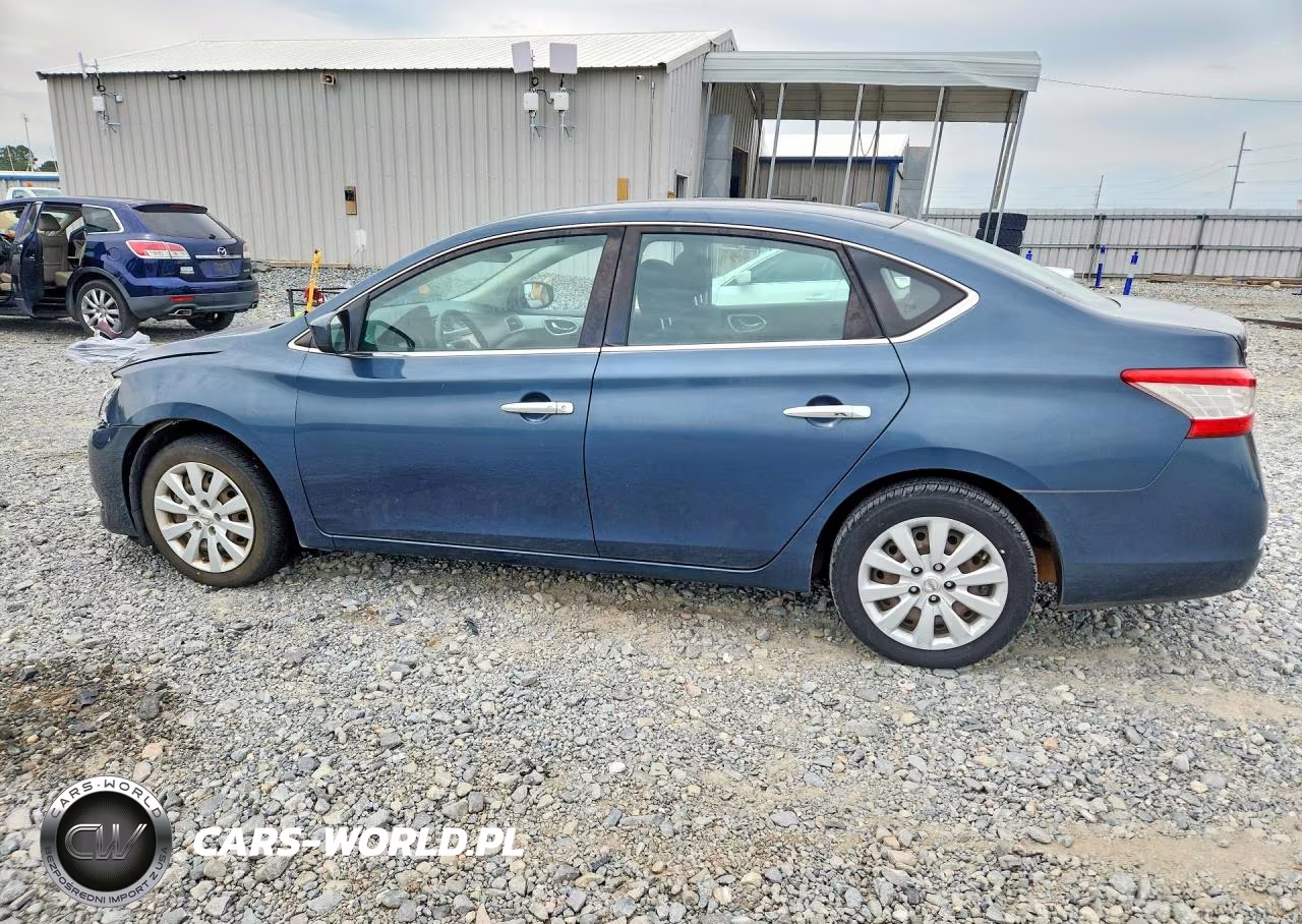 2015 Nissan Sentra Sv VIN:3N1AB7AP0FL671993 - 2