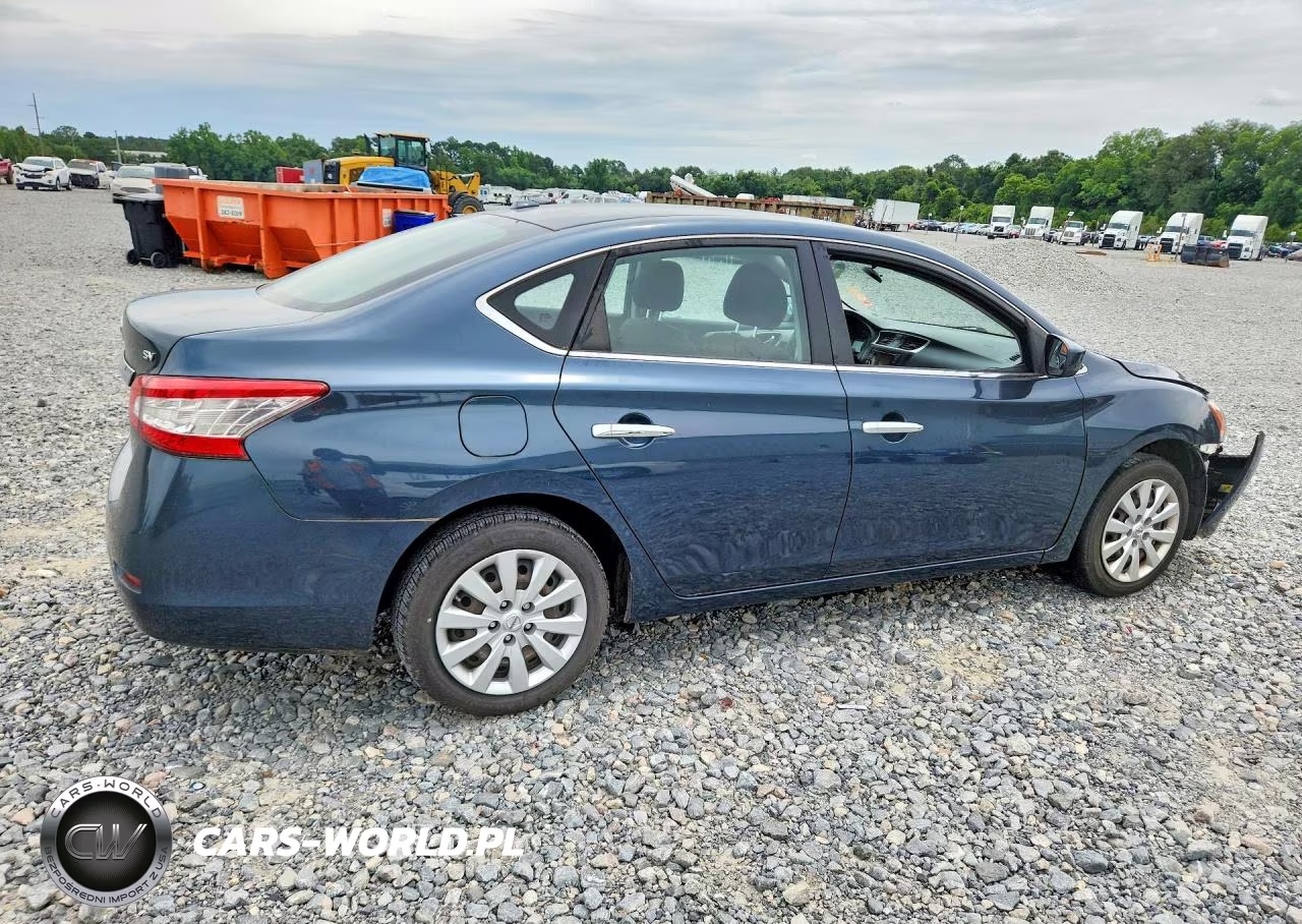 2015 Nissan Sentra Sv VIN:3N1AB7AP0FL671993 - 3
