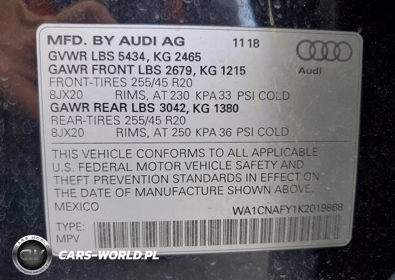 2019 Audi Q5 Prestige VIN:WA1CNAFY1K2019868 - 13