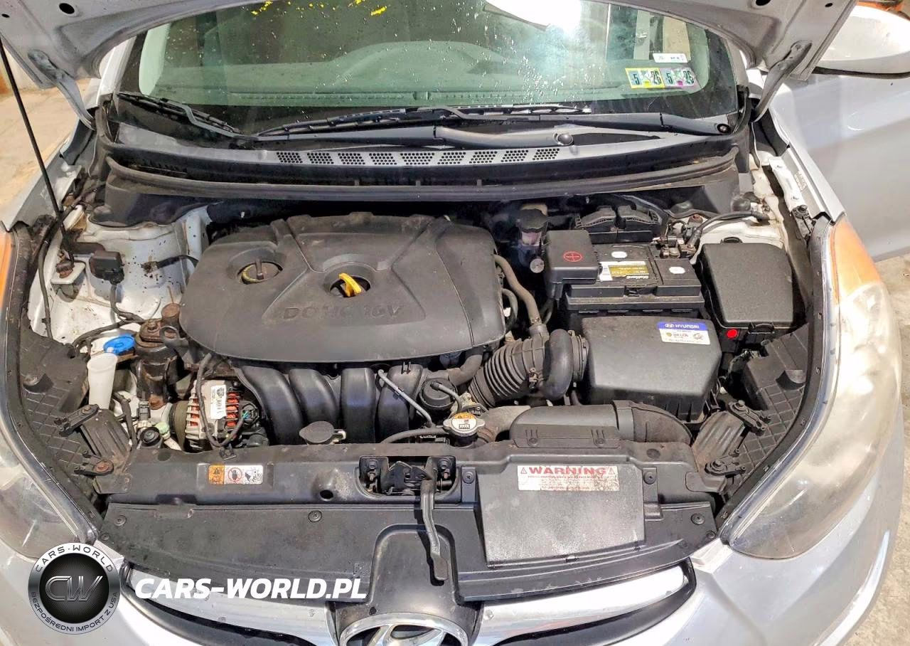 2013 Hyundai Elantra Gls VIN:KMHDH4AE1DU988346 - 11