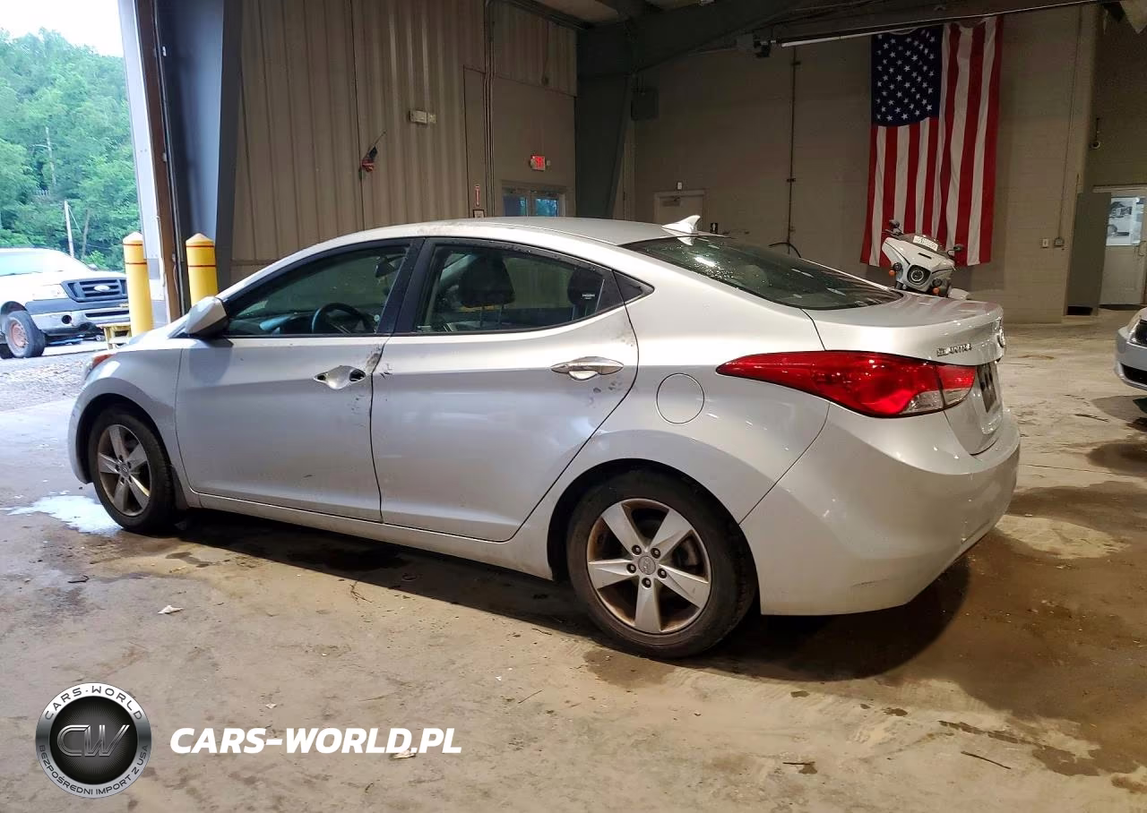 2013 Hyundai Elantra Gls VIN:KMHDH4AE1DU988346 - 2