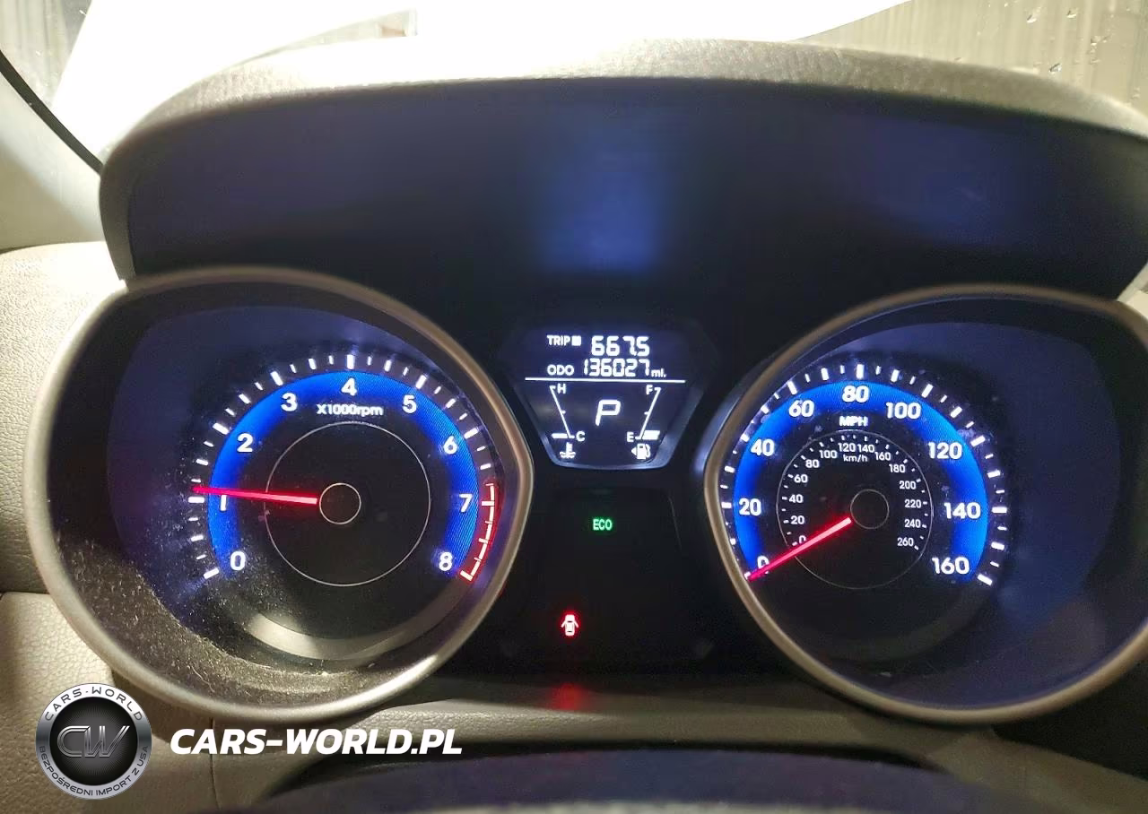 2013 Hyundai Elantra Gls VIN:KMHDH4AE1DU988346 - 9