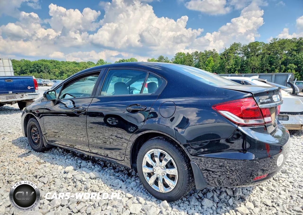 2014 Honda Civic Lx VIN:19XFB2F54EE044567 - 2