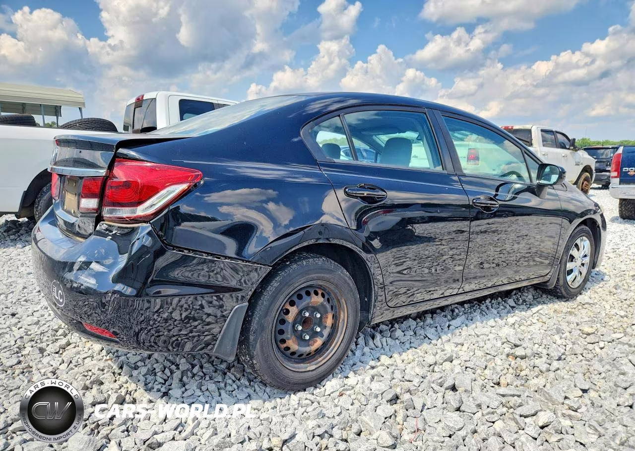 2014 Honda Civic Lx VIN:19XFB2F54EE044567 - 3