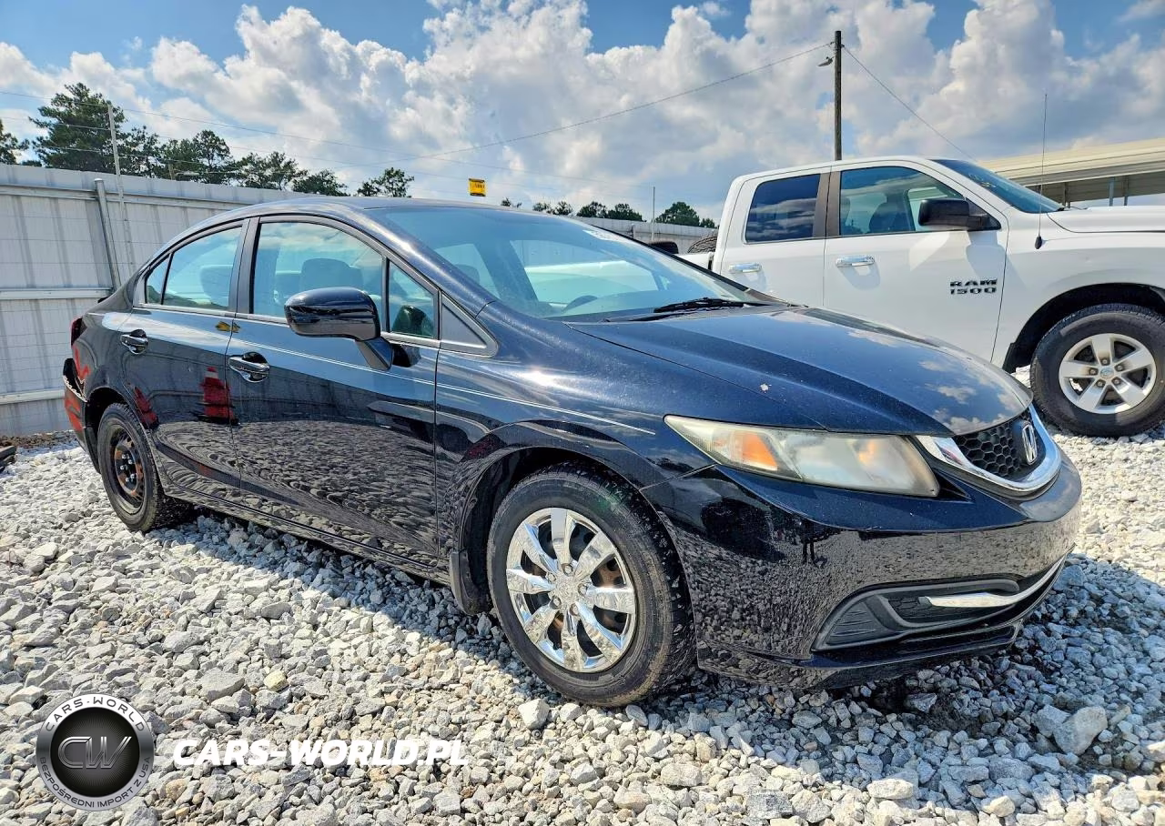2014 Honda Civic Lx VIN:19XFB2F54EE044567 - 4