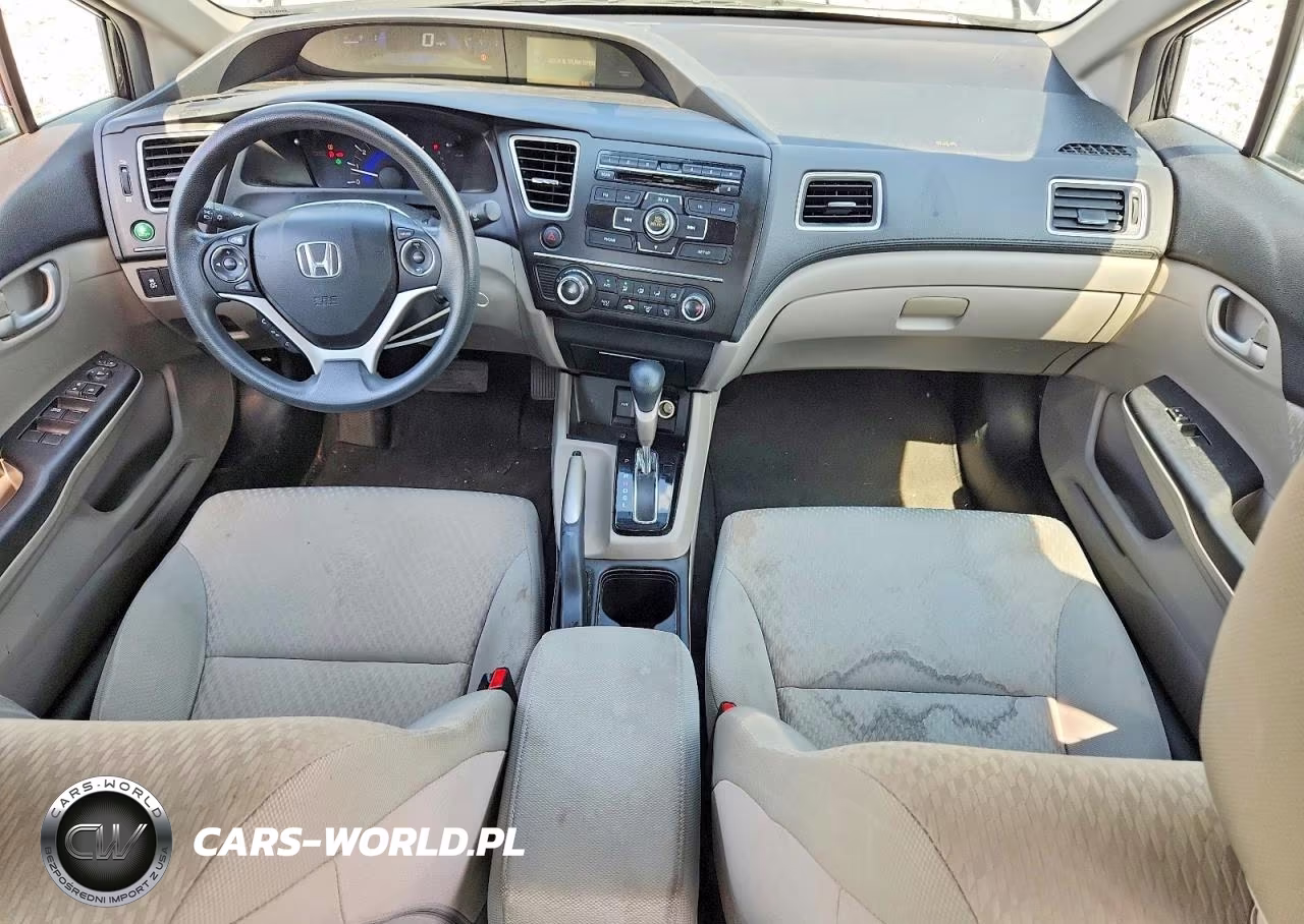 2014 Honda Civic Lx VIN:19XFB2F54EE044567 - 8