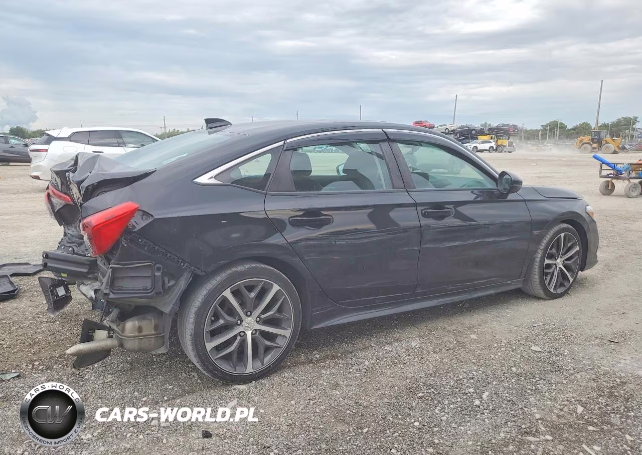 2022 Honda Civic Touring VIN:2HGFE1F98NH300462 - 3