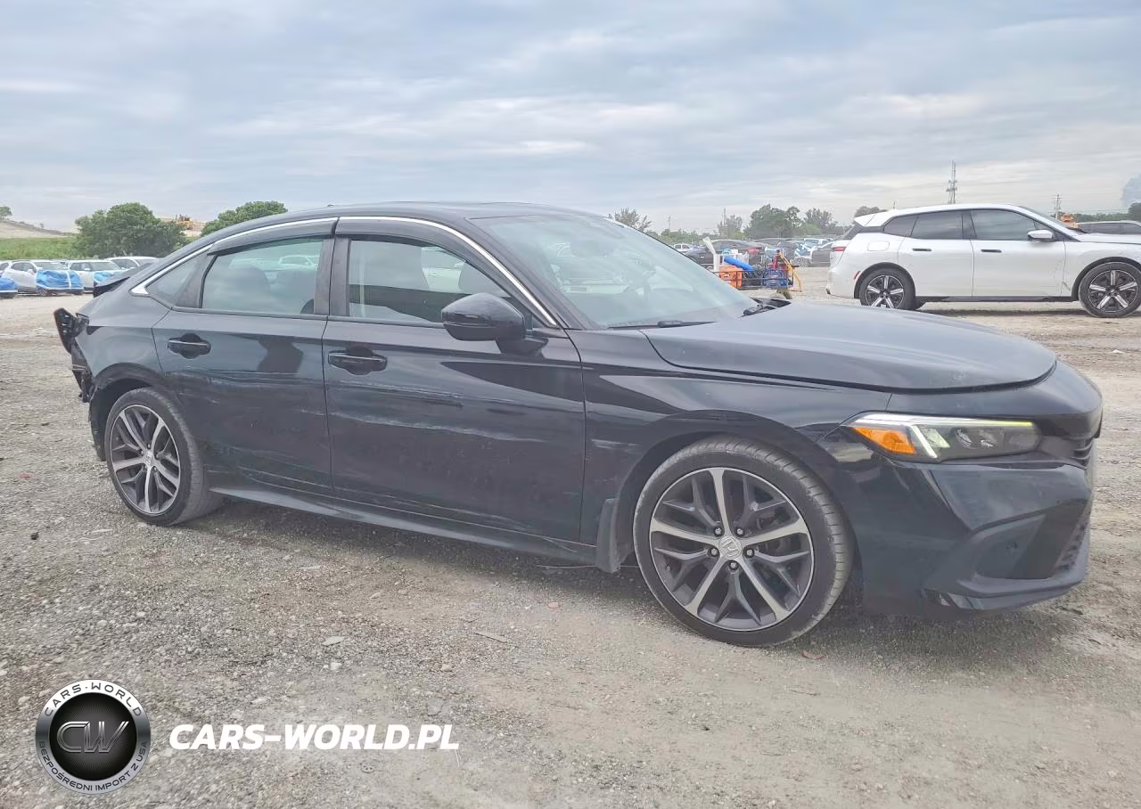 2022 Honda Civic Touring VIN:2HGFE1F98NH300462 - 4
