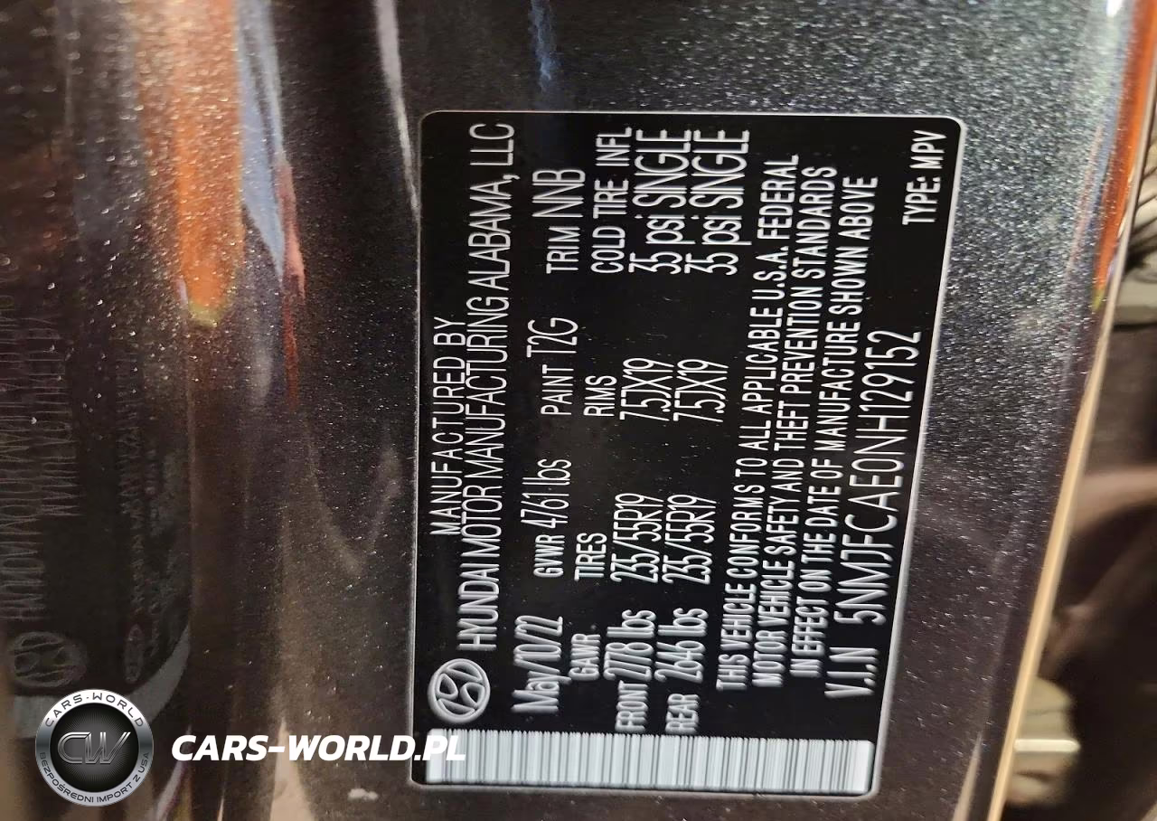 2022 Hyundai Tucson Sel VIN:5NMJFCAE0NH129152 - 14