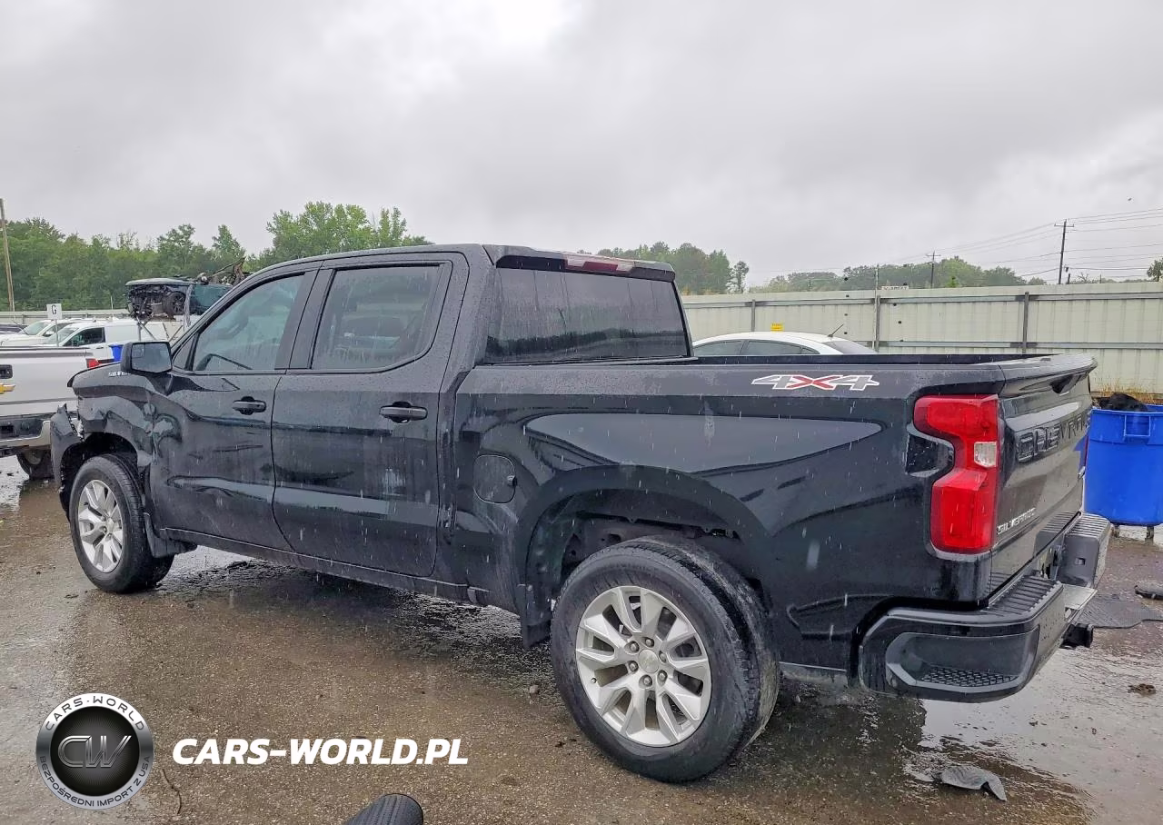 2021 Chevrolet Silverado K1500 Custom VIN:3GCPYBEK6MG440450 - 2