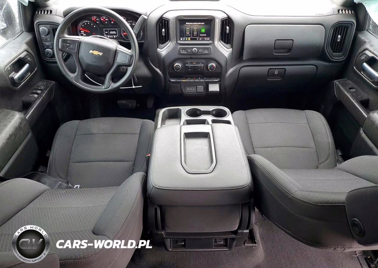 2021 Chevrolet Silverado K1500 Custom VIN:3GCPYBEK6MG440450 - 8