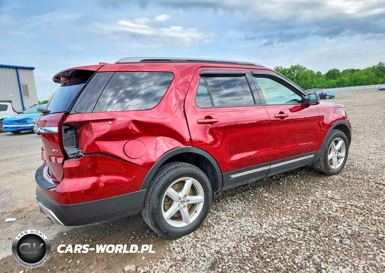 2017 Ford Explorer Xlt VIN:1FM5K8D85HGE20835 - 3