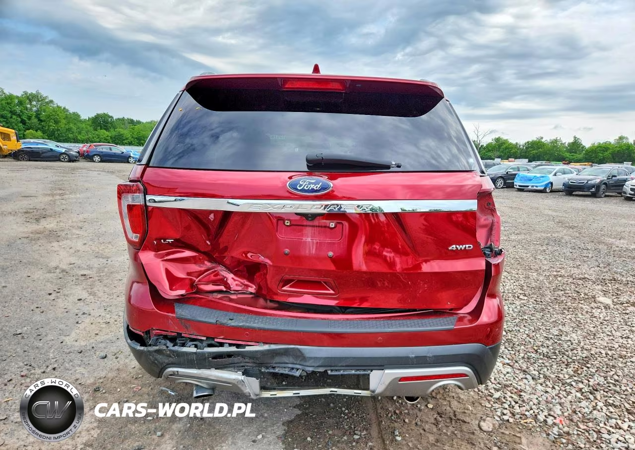 2017 Ford Explorer Xlt VIN:1FM5K8D85HGE20835 - 6
