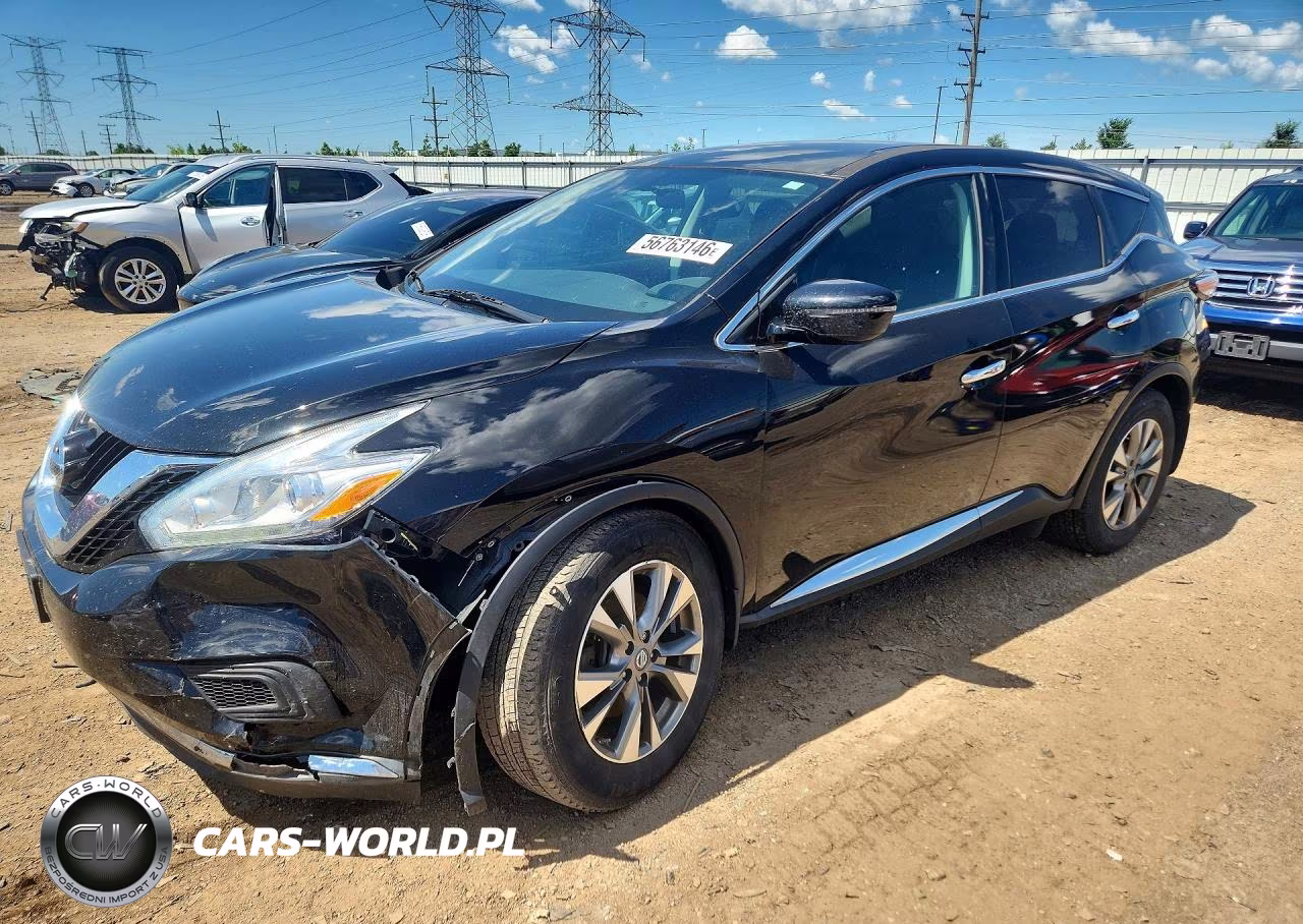 2016 Nissan Murano S VIN:5N1AZ2MH1GN112983 - 1