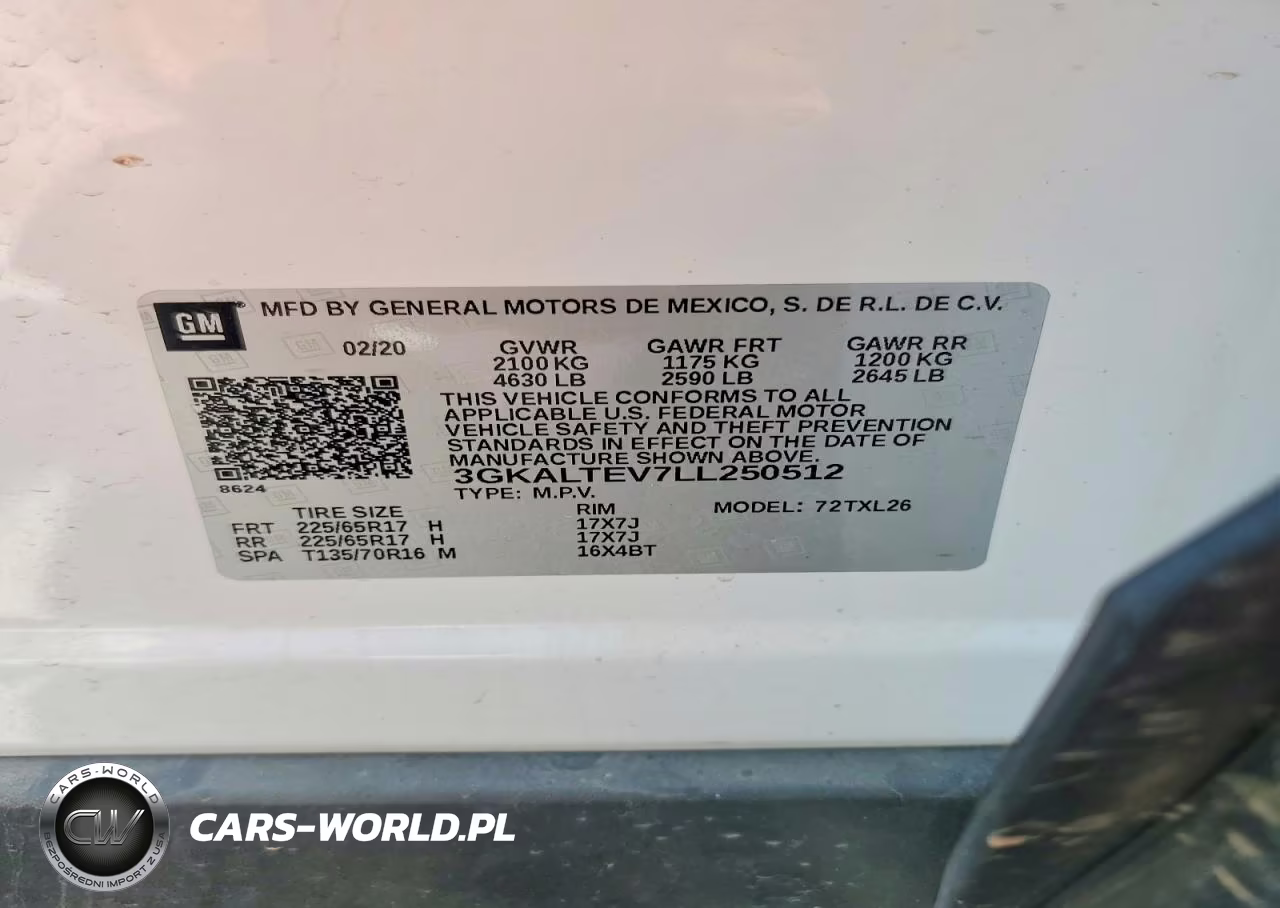 2020 GMC Terrain Sle VIN:3GKALTEV7LL250512 - 13