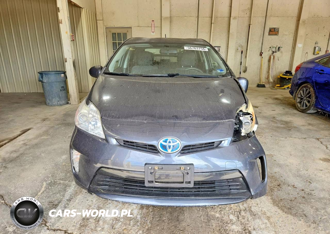2012 Toyota Prius Two VIN:JTDKN3DU1C1568605 - 5