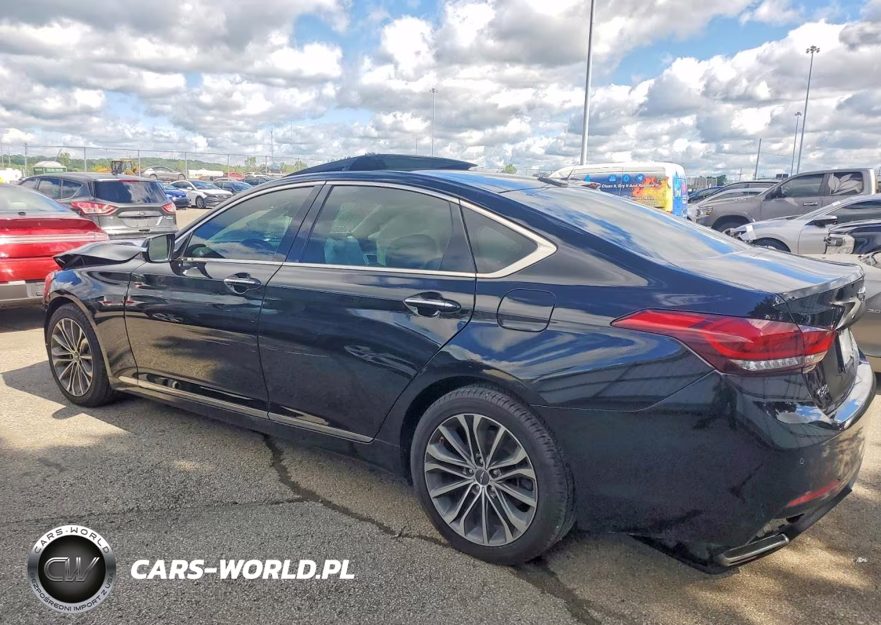 2017 Genesis G80 3.8 VIN:KMHGN4JE7HU176318 - 2