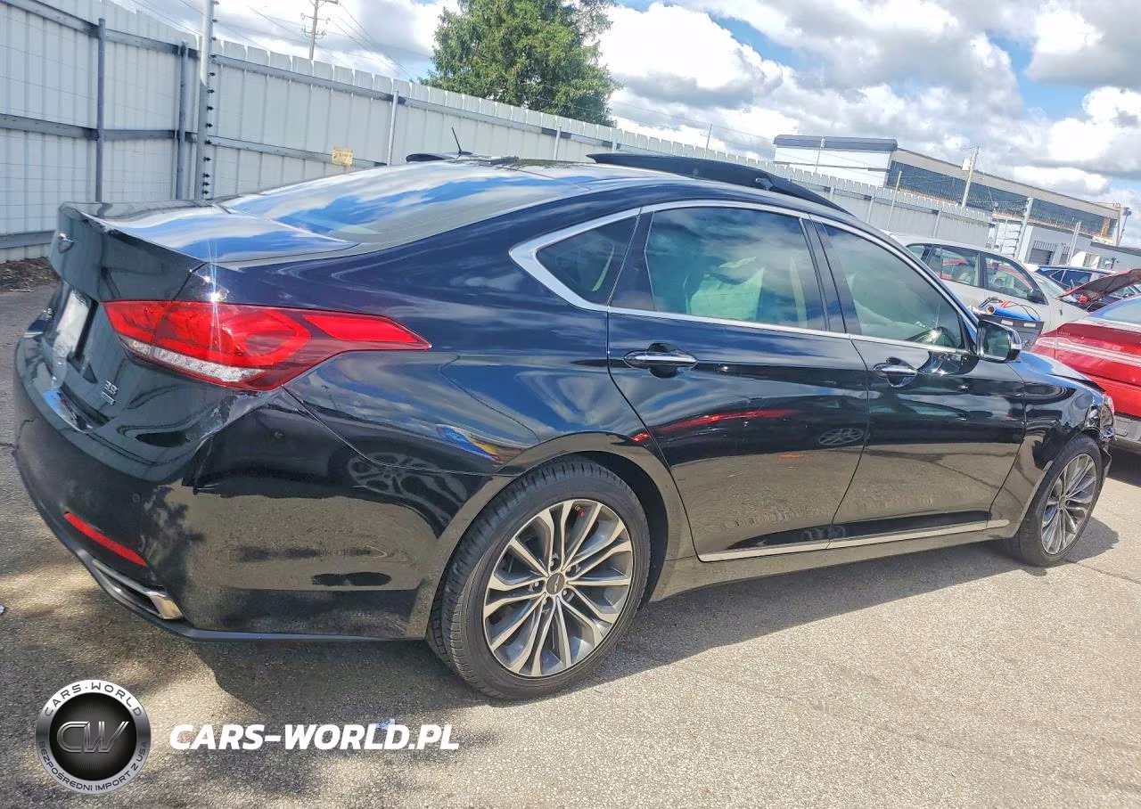 2017 Genesis G80 3.8 VIN:KMHGN4JE7HU176318 - 3