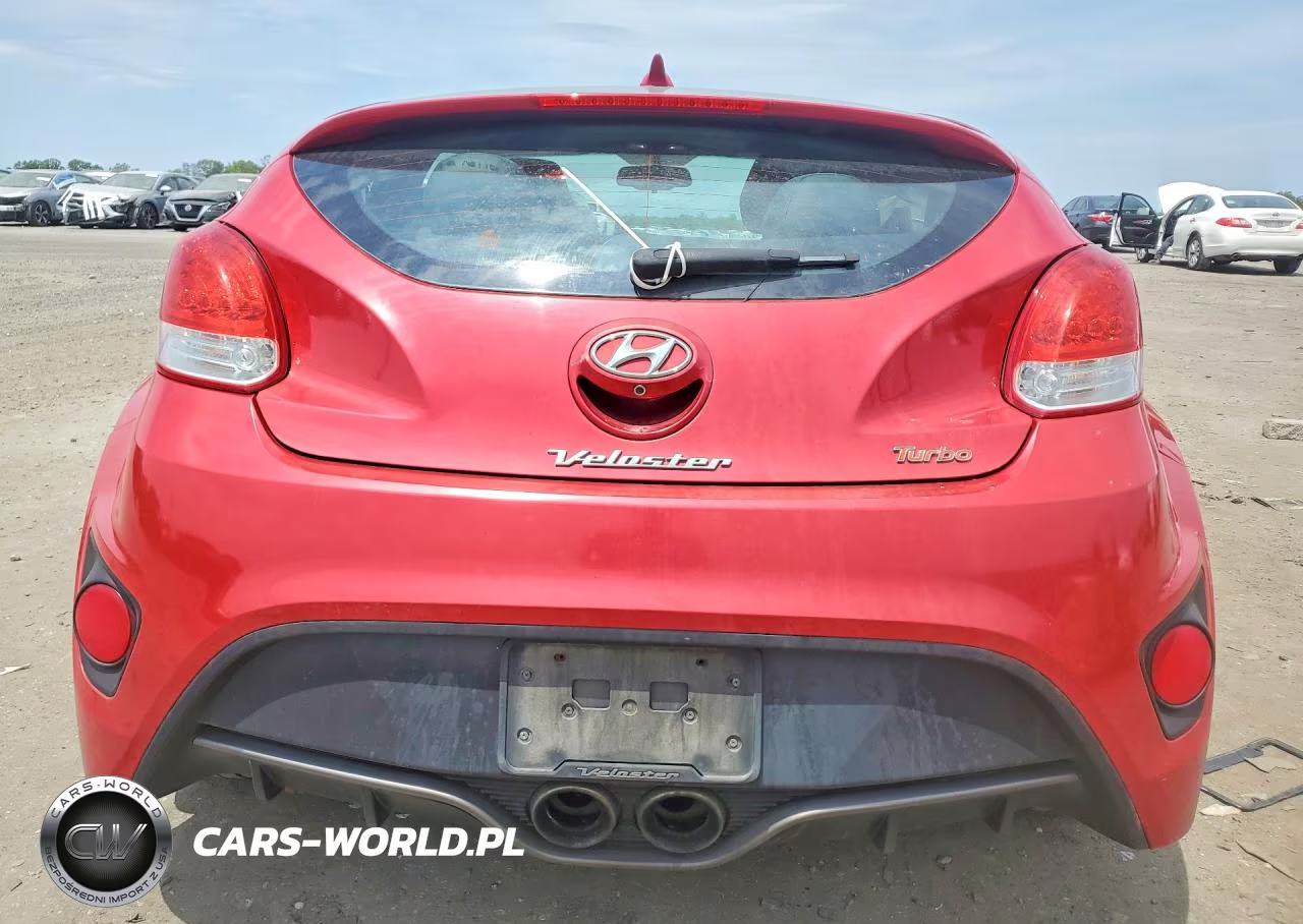 2016 Hyundai Veloster Turbo VIN:KMHTC6AE8GU260047 - 6