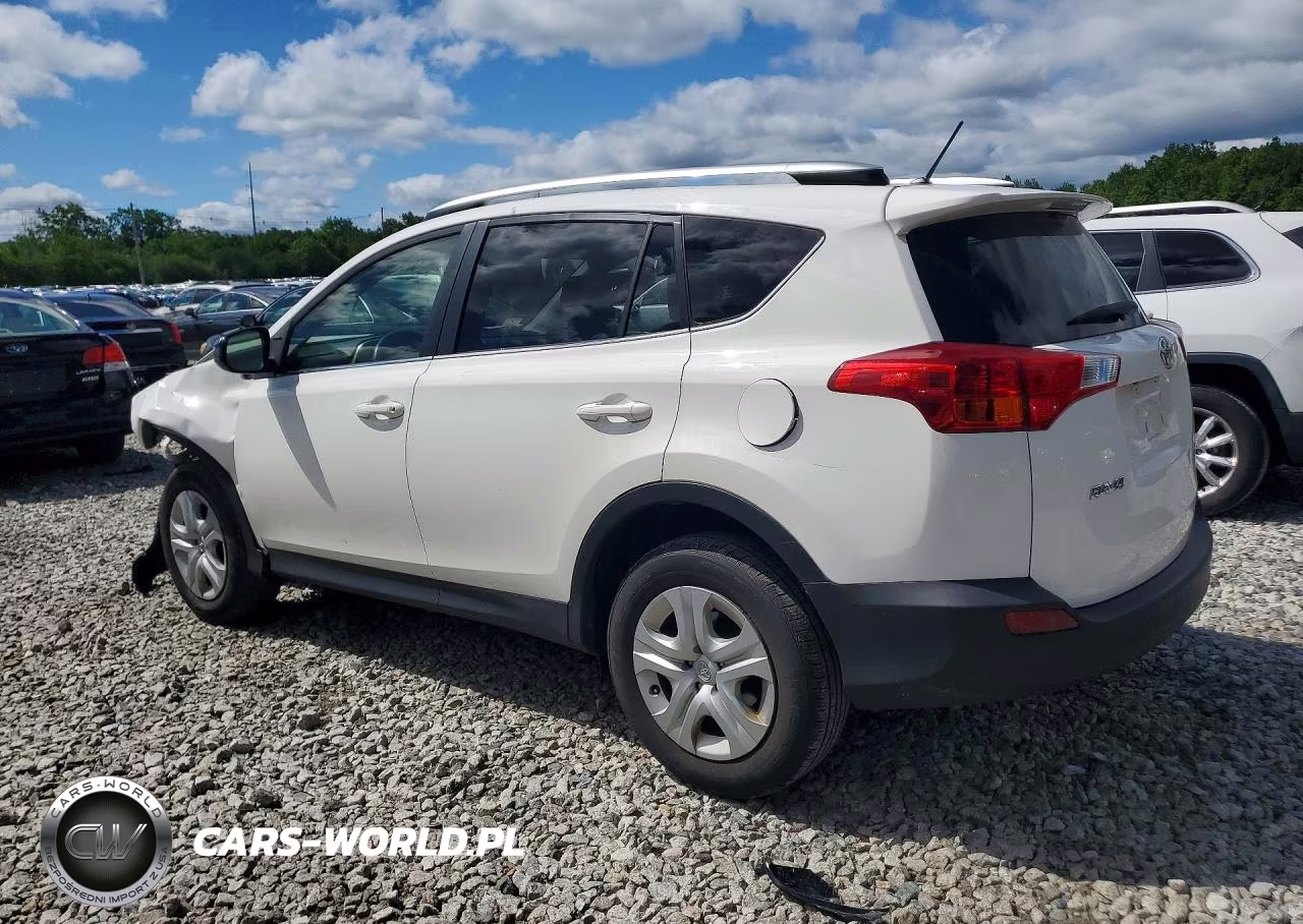 2014 Toyota Rav4 Le VIN:JTMBFREV4EJ001427 - 2