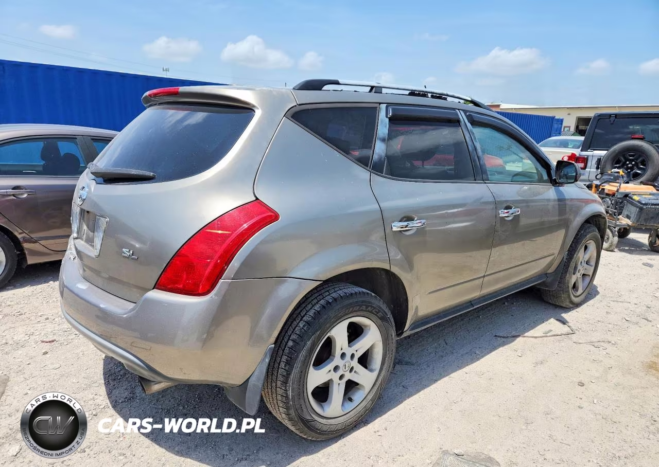 2004 Nissan Murano Sl VIN:JN8AZ08T34W222841 - 3