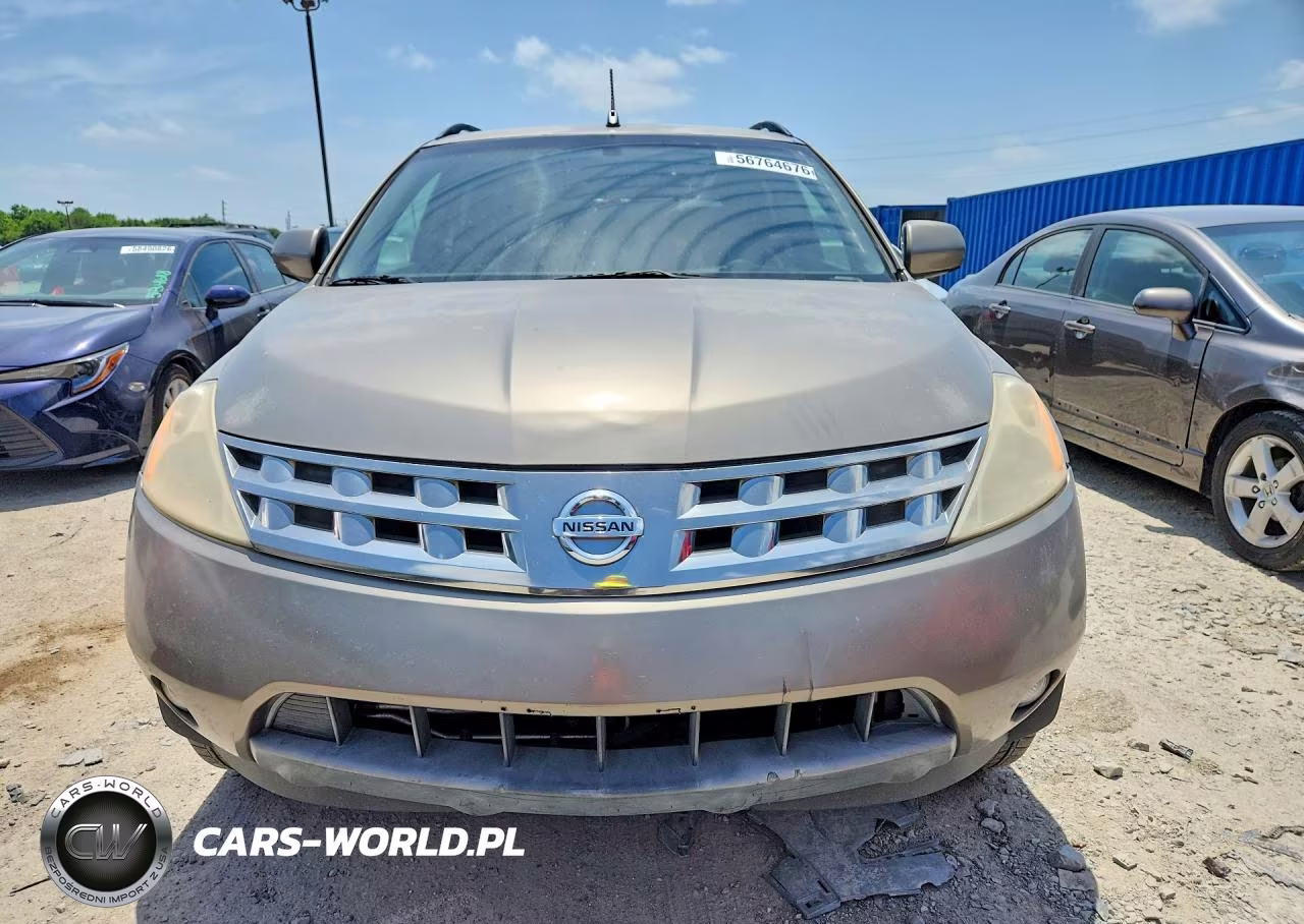 2004 Nissan Murano Sl VIN:JN8AZ08T34W222841 - 5