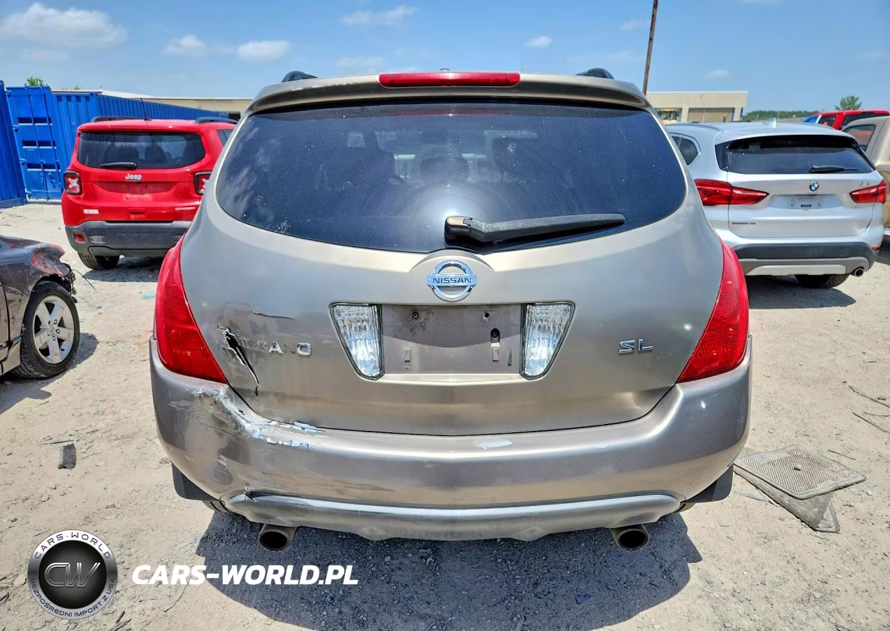 2004 Nissan Murano Sl VIN:JN8AZ08T34W222841 - 6