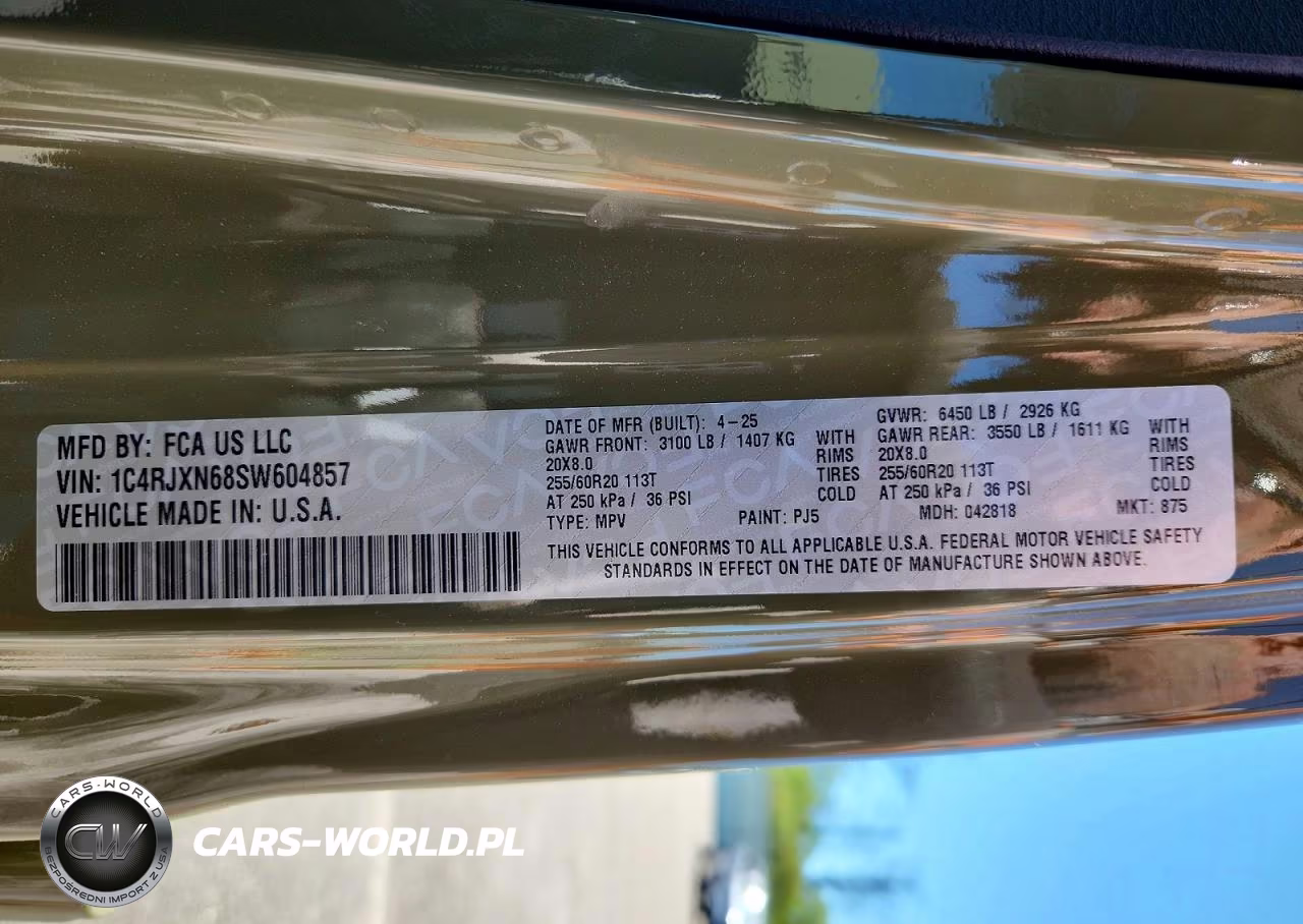 2025 Jeep Wrangler Sport 4Xe VIN:1C4RJXN68SW604857 - 13