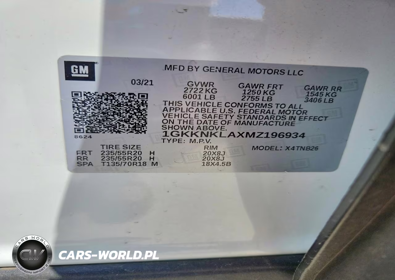 2021 GMC Acadia Sle VIN:1GKKNKLAXMZ196934 - 12