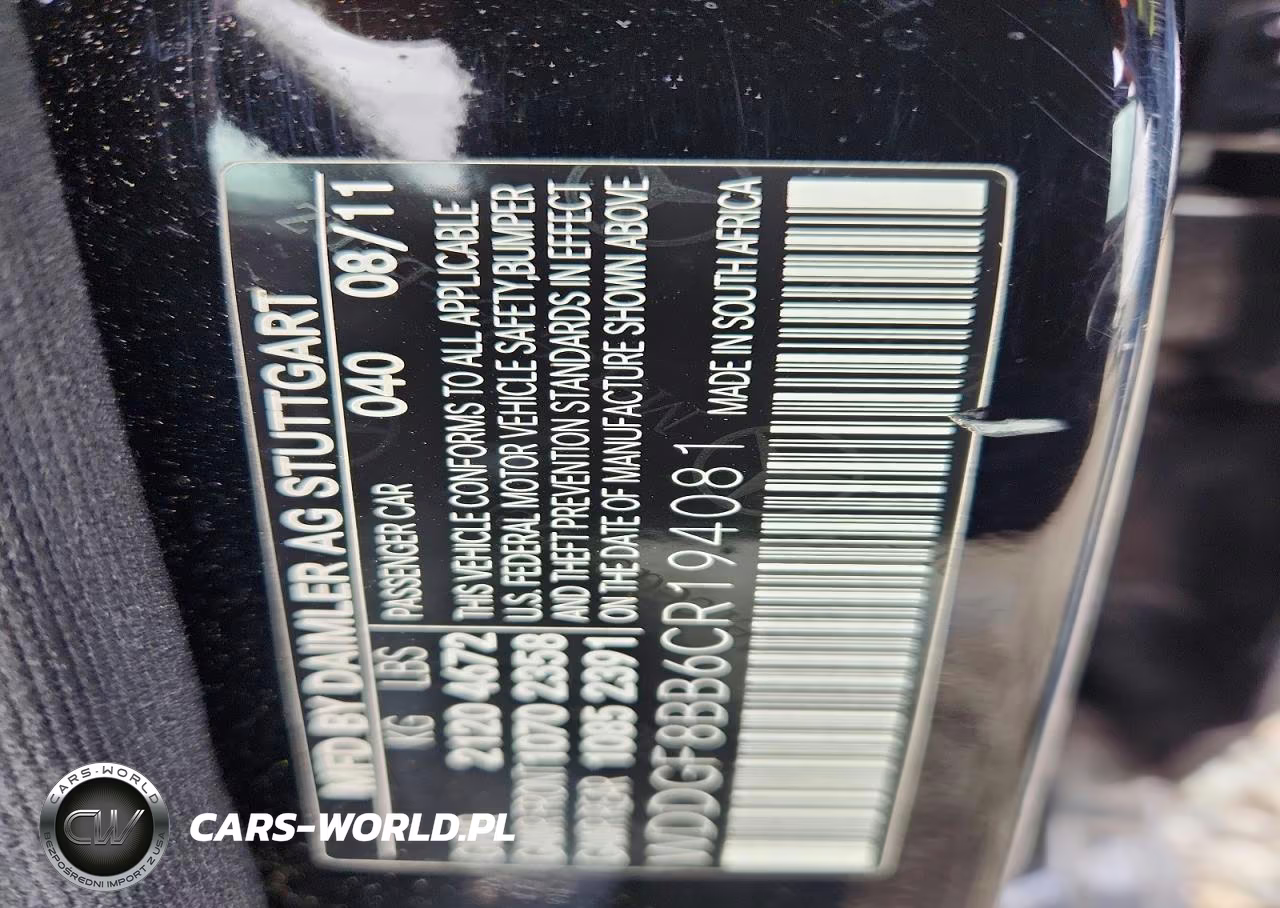 2012 Mercedes-Benz C 300 4Matic VIN:WDDGF8BB6CR194081 - 12