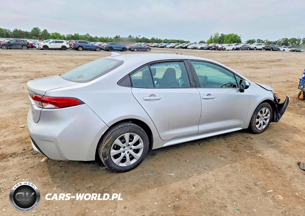 2022 Toyota Corolla Le VIN:5YFEPMAE4NP279193 - 3