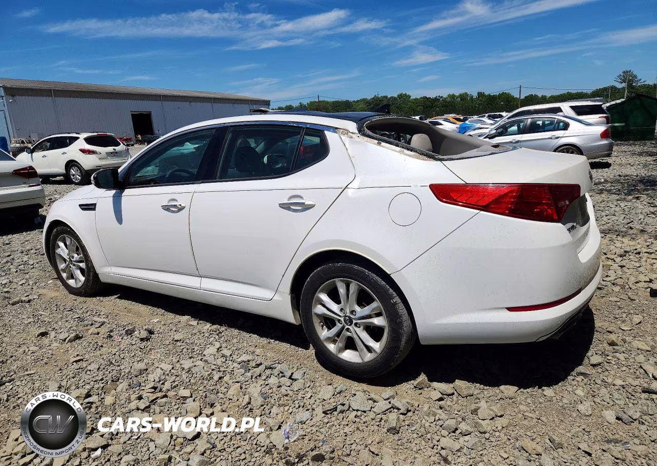 2011 Kia Optima Ex Turbo VIN:KNAGN4A66B5163863 - 2